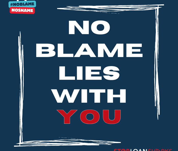 No blame, no shame – your lender is in the wrong, not you.