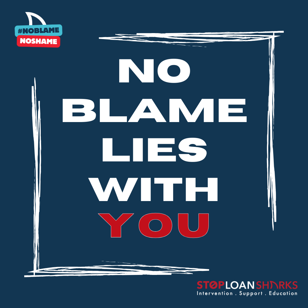 No blame, no shame – your lender is in the wrong, not you.