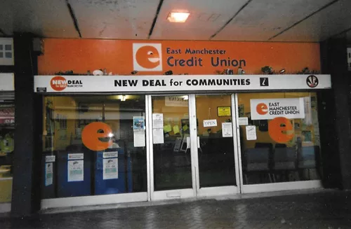 First Shop Front In Beswick With Old EMCU Logo